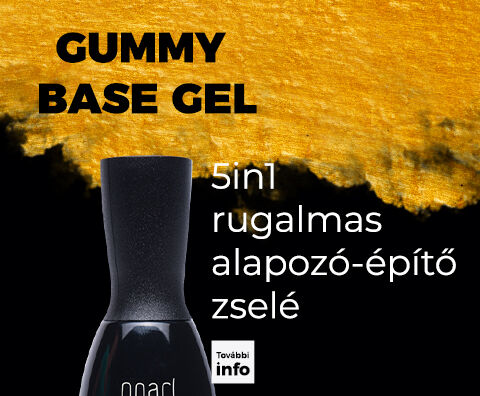Gummy Base Gel 5in1 rugalmas alapozó- építő zselé - Pearl Nails