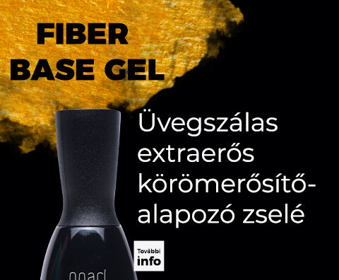 Fiber Base Gel Üvegszálas extraerős körömerősítő-alapozó zselé - Pearl Nails