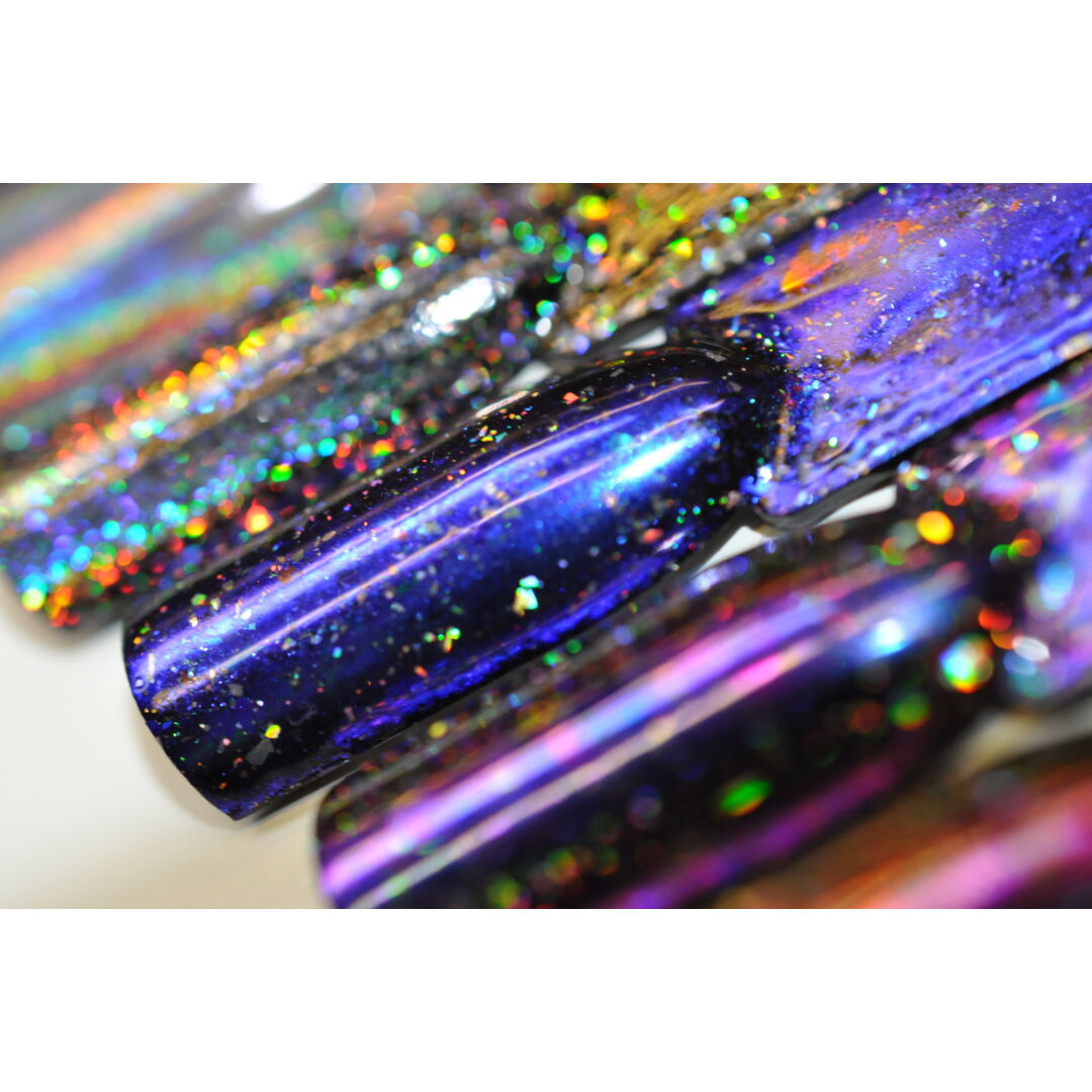 Pearl Nails Galaxy Metal Flakes - Blue Chameleon körömdíszítő pehely