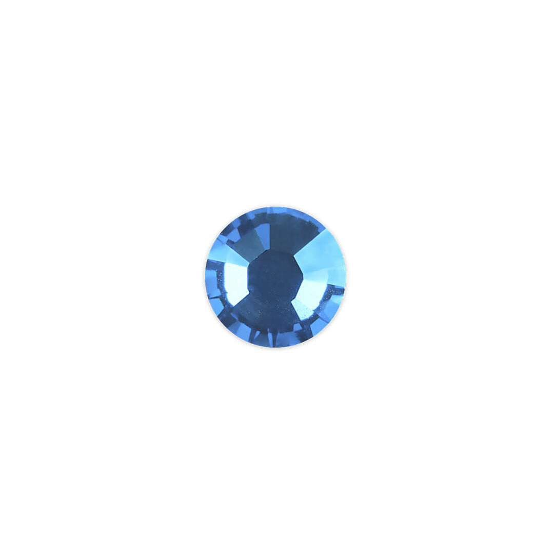 Pearl Nails kék strasszkő SS8 20db
