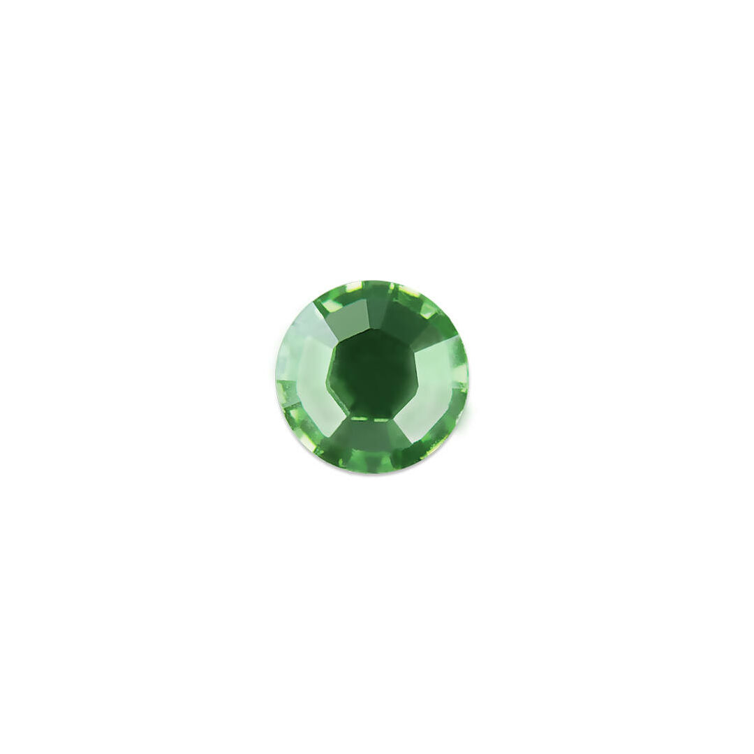 Pearl Nails zöld strasszkő SS8 20db