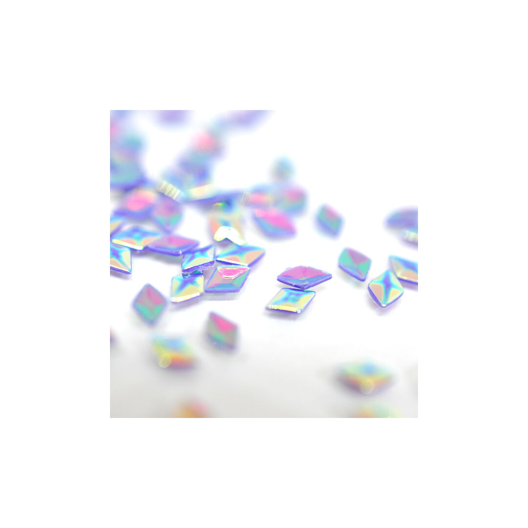 3D Gyémánt flitter - violet G7