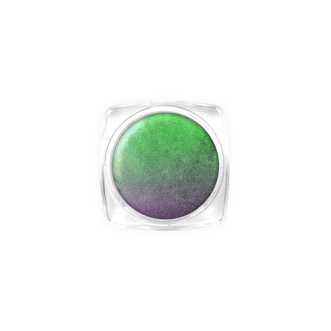5D Galaxy Cat Eye Powder - Green-purple mágneses por