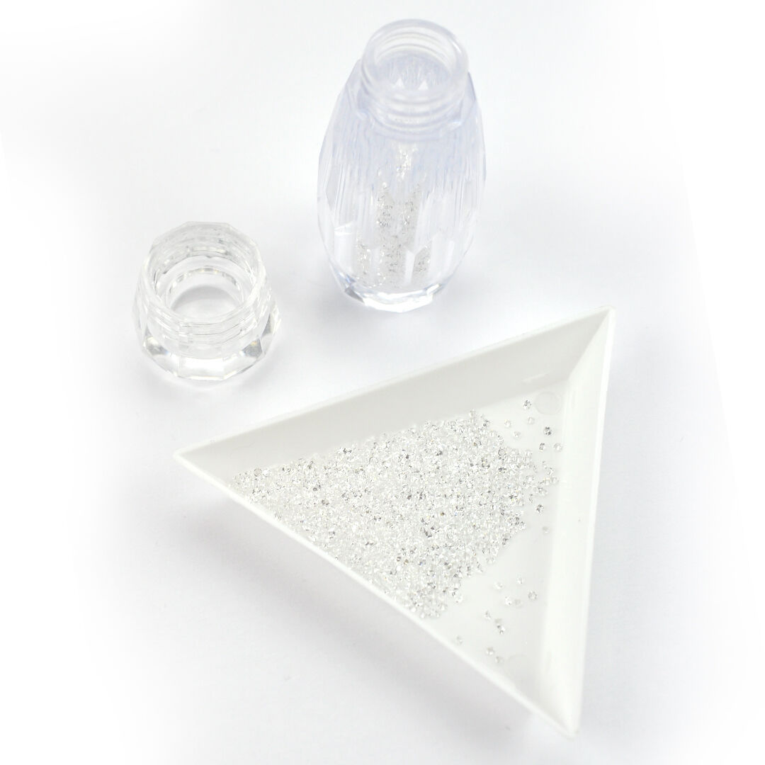 3D Gyémánt cirkónia kristálykő SS2 - 4320db/üvegcse