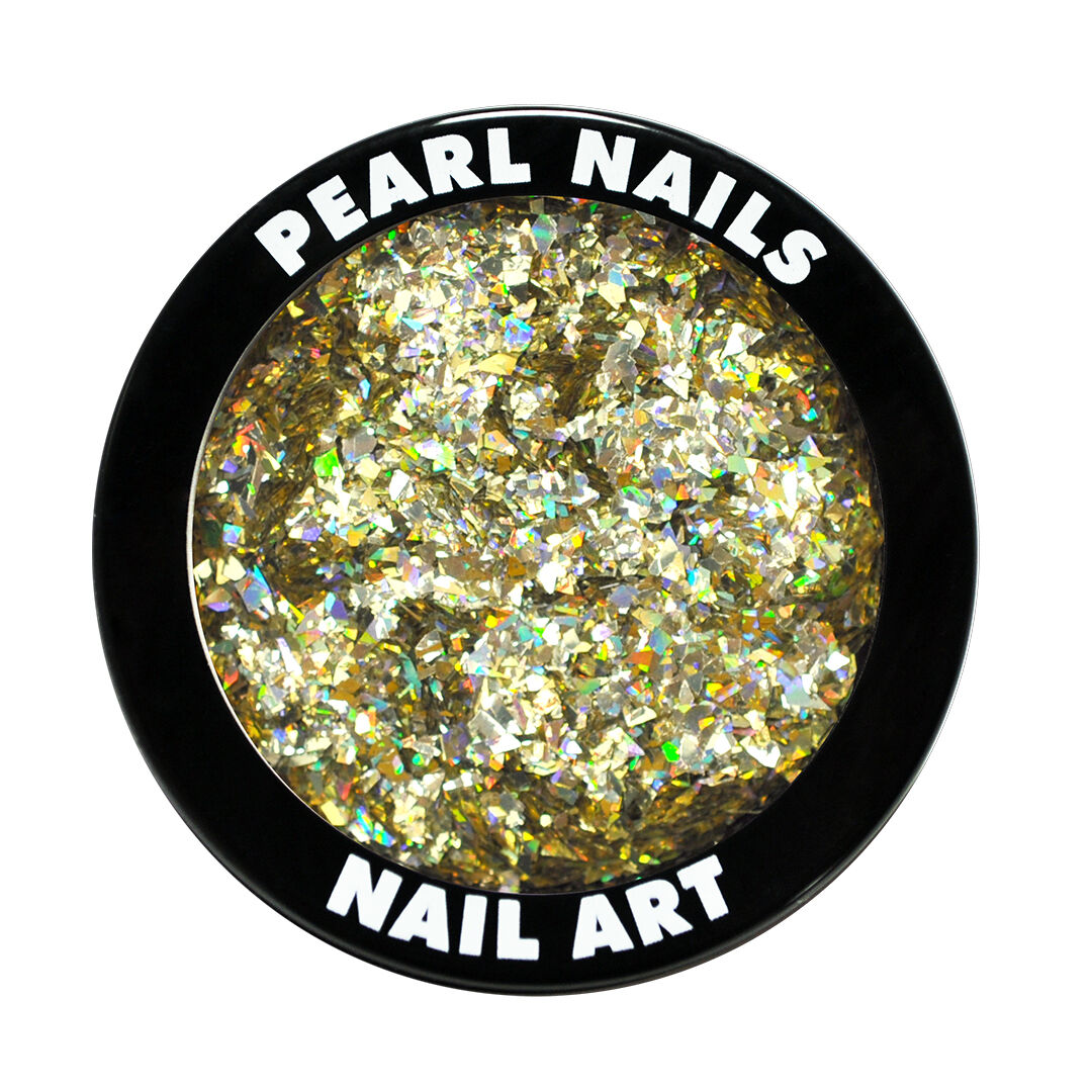 Holo Flitters - Gold | Pearl Nails