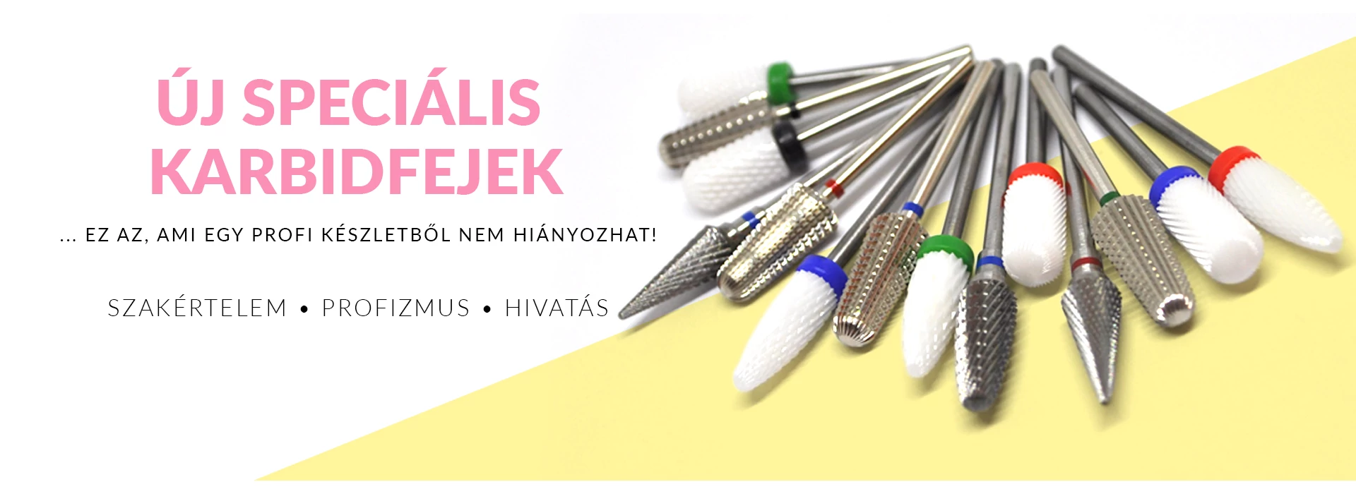 MEGÉRKEZTEK az ÚJ KARBIDFEJEK