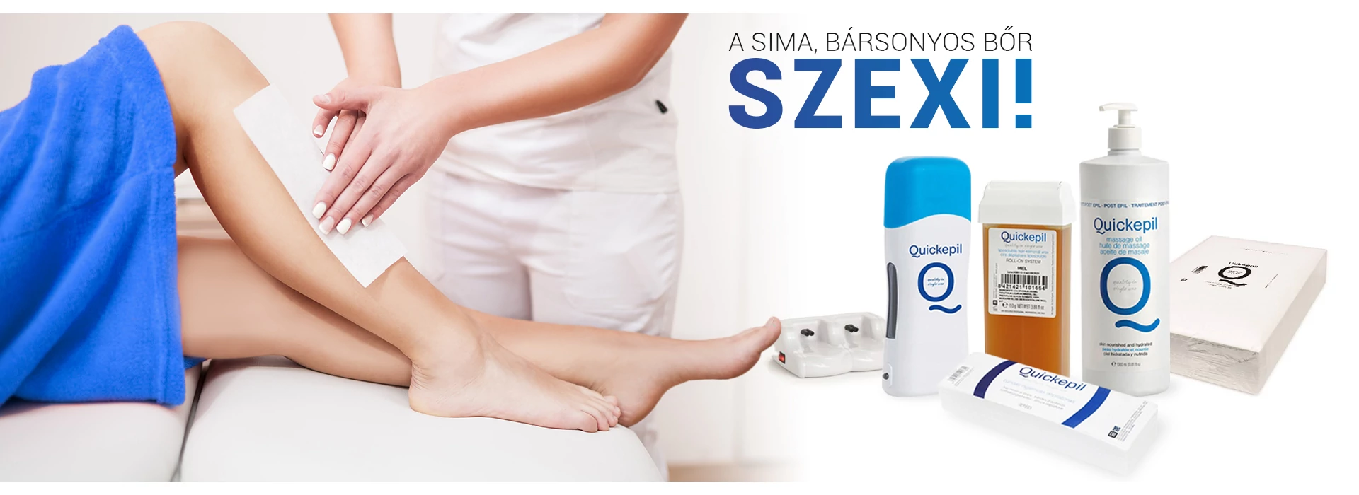 Quickepil PROFESSZIONÁLIS kozmetikai gyantázás