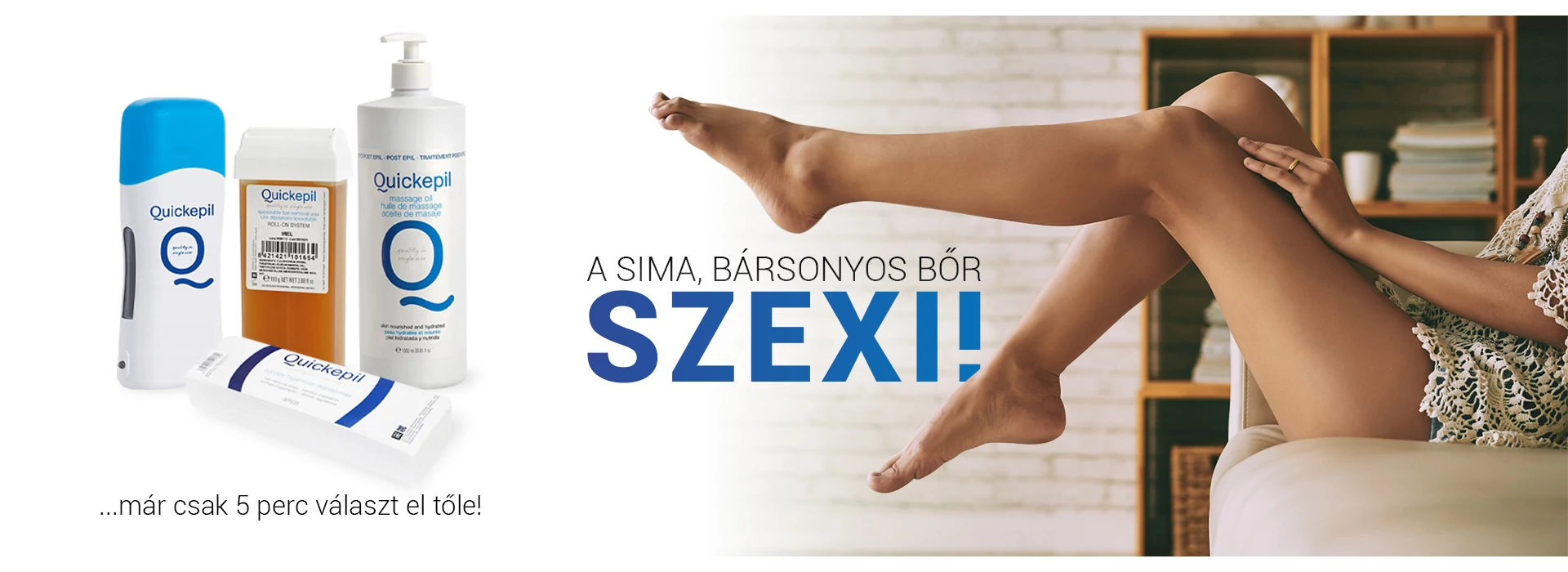 Quickepil gyantázó termékcsalád