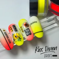 Kép 4/4 - Pearl Nails Neon pigment por - egyedi körmök neon színekkel!