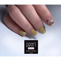 Kép 3/9 - Mustársárga köröm Pearl Nails 319 Classic gél lakkal