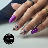 Kép 2/3 - Őszi 273 Classic lila gél lakk - Pearl Nails