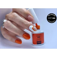 Kép 3/8 - Őszi 332 Classic narancssárga gél lakk - Pearl Nails Indian Summer kollekció