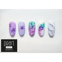 Kép 7/7 - Pearl Nails InkDrops dekortinta lila és zöld