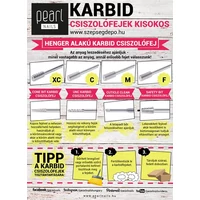 Kép 2/2 - Hengeres karbid csiszolófej - TÖBB ERŐSSÉGBEN!