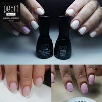 Kép 4/8 - Milky Top Gel fényzselé Fiber Base Gel alapzselével kombinálva