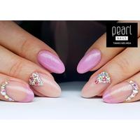 Kép 3/3 - Romantikus METÁL csillogás Pearl Nails 361 színes porcelánporral 