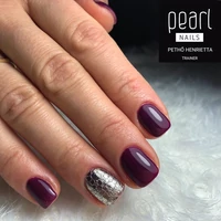 Kép 2/2 - Lila fixálásmentes 1322 Premium Finish színes zselé a Pearl Nails választékában