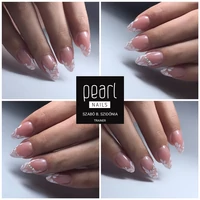 Kép 5/5 - Körömdíszítés 801 UV Painting Gel fehér festőzselével