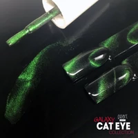 Kép 4/6 - Galaxy Cat Eye Effect 703 gél lakk - GREEN