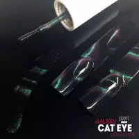Kép 2/4 - Galaxy Cat Eye Effect 706 gél lakk - PURPLE GREEN