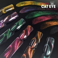 Kép 5/6 - Galaxy Cat Eye Effect 703 gél lakk - GREEN