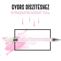 Kép 3/3 - Pearl Nails Viaszos strasszfelszedő toll körömdíszekhez,strasszkövekhez,szórógyöngyökhöz