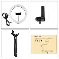 Kép 8/8 - PULUZ LED körlámpa / szelfi lámpa telefontartóval
