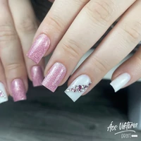 Kép 6/6 - hybrid PolyAcryl Gel - Glitter Rose - 15ml