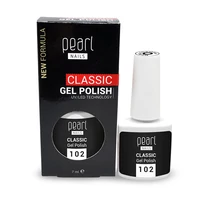 Kép 2/10 - Pearl Nails 102 Classic fekete gél lakk