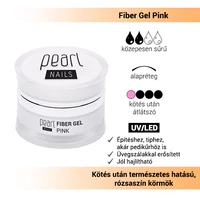 Kép 3/3 - Fiber Gel Pink - 15ml