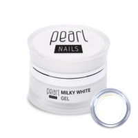 Kép 1/3 - Pearl Nails Milky White tejfehér zselé - 15ml