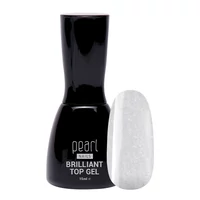 Kép 3/7 - Pearl Nails Brilliant Top Gel csillámos effekt fényzselé - apró, ezüst csillámokkal