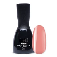 Kép 1/3 - Pearl Nails Fiber Base Gel - Rose körömerősítő alapzselé 15ml