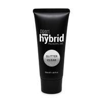 Kép 1/4 - Pearl Nails hybrid PolyAcryl Gel akrilzselé - Glitter Clear 50ml