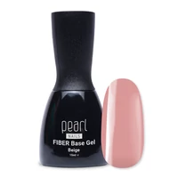 Kép 1/8 - Pearl Nails Fiber Base Gel - Beige körömerősítő alapzselé 15ml