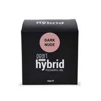 Kép 4/5 - Pearl Nails hybrid PolyAcryl Gel akrilzselé - Dark Nude 15ml