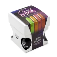 Gummy Base Gel színezett alapzselé készlet - Neon Shock