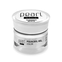 Kép 1/4 - Pearl Nails PolyAcryl Gel akrilzselé - Shimmer White 39g