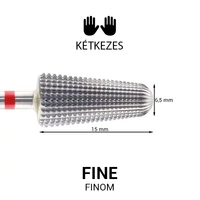 Kép 1/2 - VOLCANO karbid csiszolófej - KÉTKEZES - FINE / finom