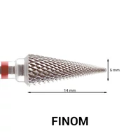 Kép 2/2 - Kúp formájú karbid csiszolófej - Cross Cut - finom