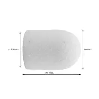 Kép 2/3 - Pedikűr csiszolókupak alumínium-oxid 13mm - '150' erősségben