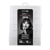 Kép 2/4 - hybrid Reverse Dual Tip Box - Coffin Apex 50 - Pearl Nails