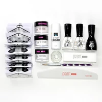 Kép 1/2 - Porcelán műköröm szett - ALAP / KEZDŐ készlet ★ Pearl Nails