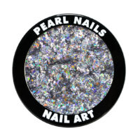 Kép 1/3 - Holo Flitters - Ezüst | Pearl Nails