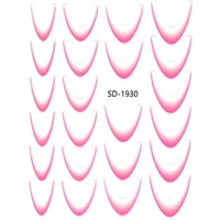 Kép 1/3 - Körömmatrica - SD-1930 | Pearl Nails 