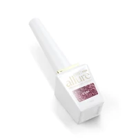 Kép 3/3 - allure C196 prémium rózsaszín csillámos effekt gél lakk