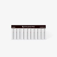 Kép 3/3 - Staleks gyémánt csiszolófej - "láng" piros (finom) - FA10R014/8 | EXPERT