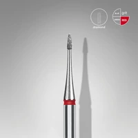 Kép 2/3 - Staleks gyémánt csiszolófej - "hegyes láng mini" kék - FA12B010/3 | EXPERT