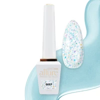 Kép 3/6 - allure G057 gél lakk - csillámos, multicolor  - Pearl Nails