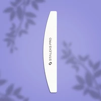 Kép 2/2 - Staleks félhold buffer 100/180 - fehér - 10 db